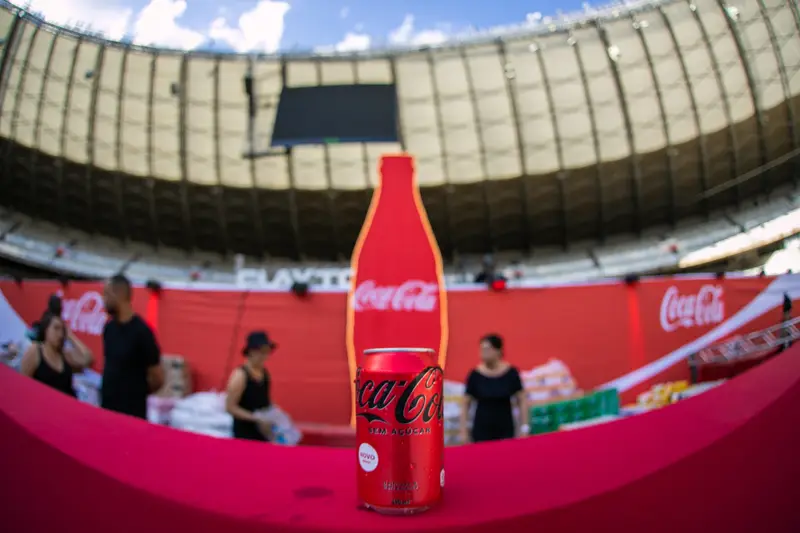 Coca-Cola activation at RARO’s 6th anniversary (Clayton & Romário DVD recording) · 06 anos Raro, 15 October 2022